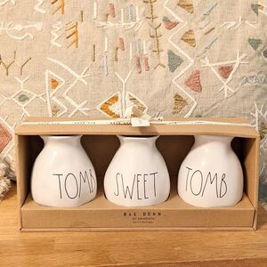 RAE DUNN Vases set of 3 vases Rae Dunn Halloween vases